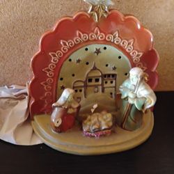Vintage Christmas Scene