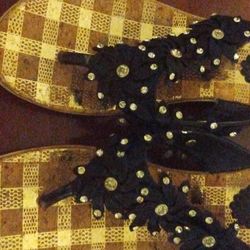 Black Sandal By Shalin