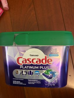 Cascade dishwasher detergent $8