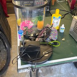 3 Gallon Fish Tank w/ Accessories 