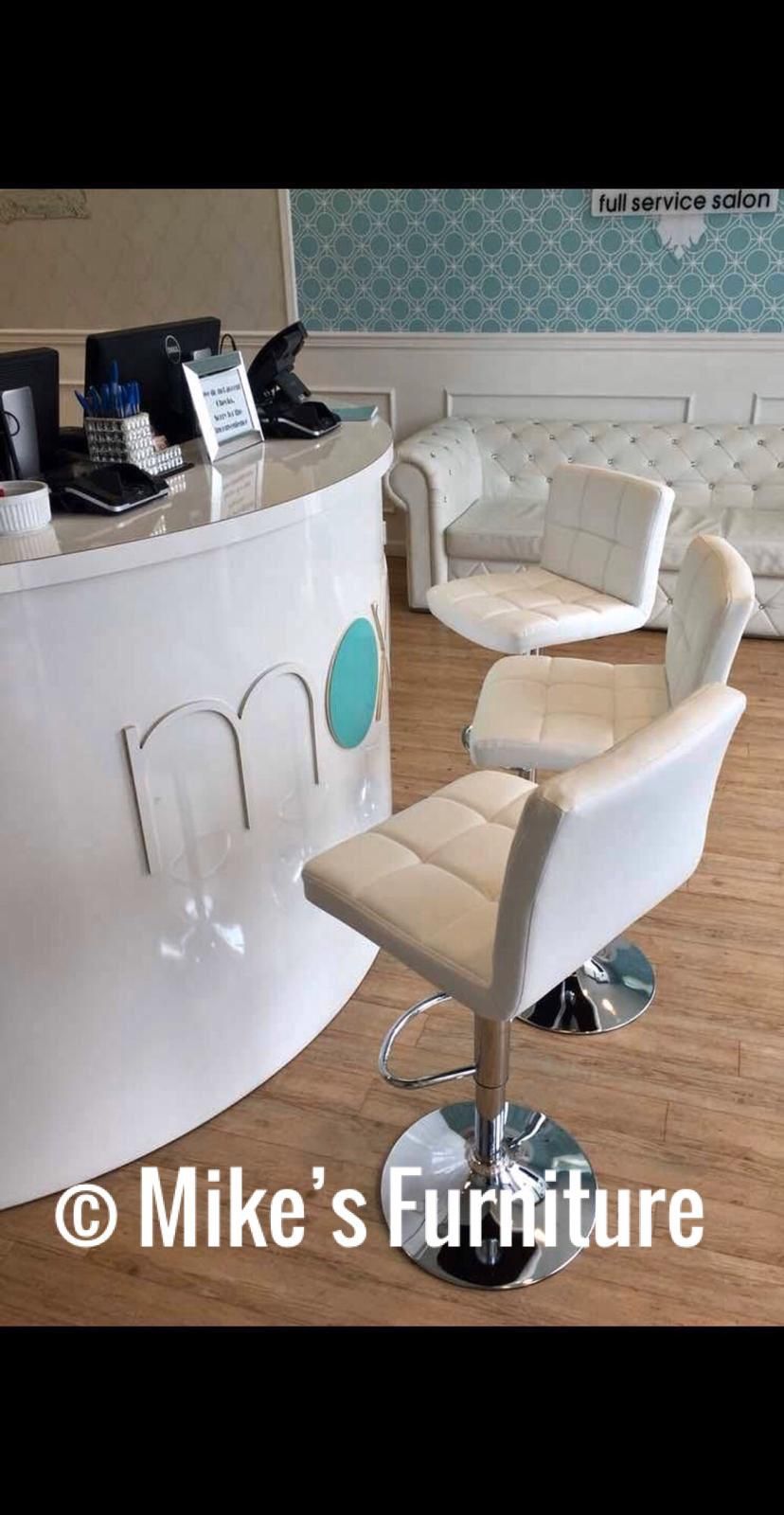 New Adjustable Bar Stools, barstools, barstool, bar stool, Sillas, Dining Chairs, chair, chairs, cadeiras (4 Colors: Black, White, Gray, Red)