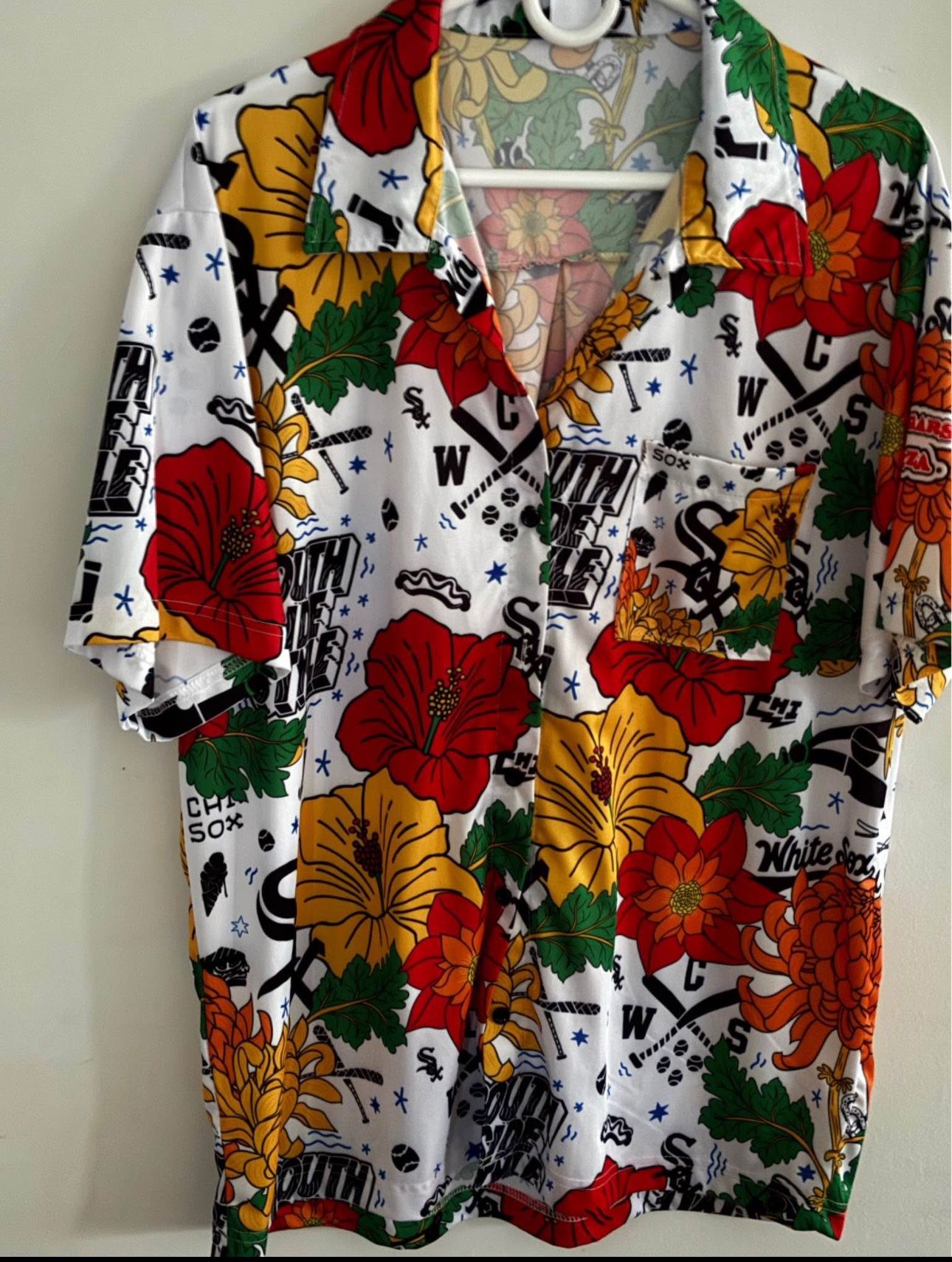 WHITE SOX HAWAIIAN SHIRT