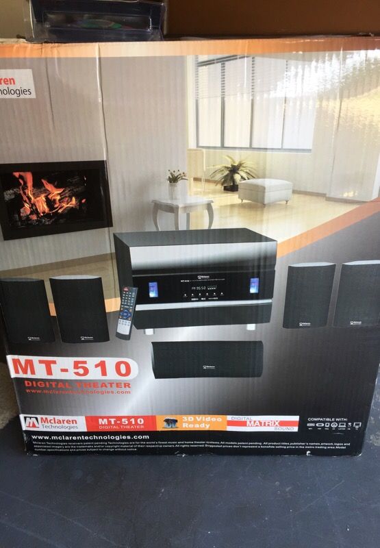 Mclaren technologies home theater systems