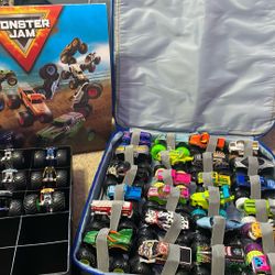 Monster Truck Set And Case