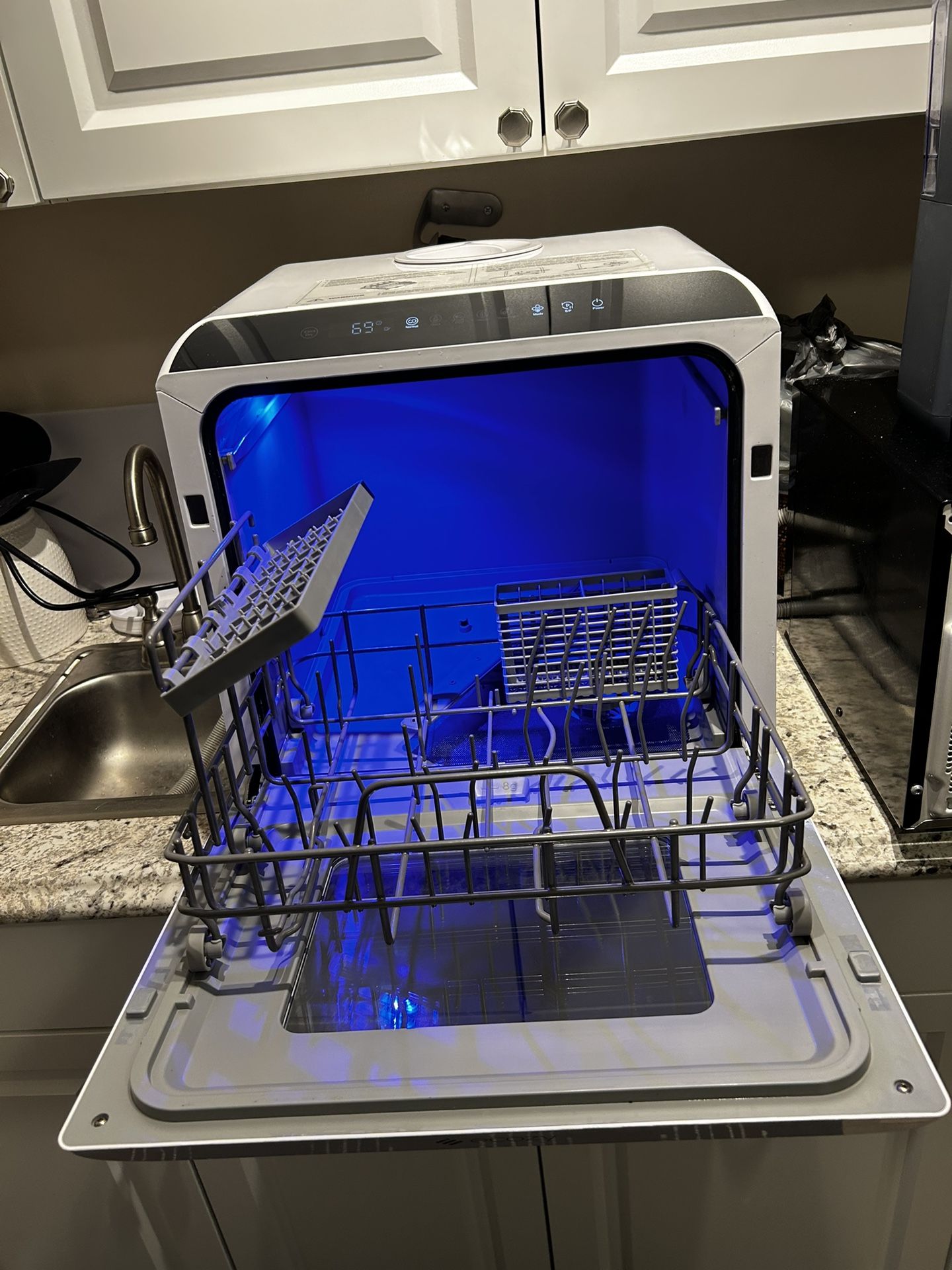 ecozy Portable Countertop Dishwasher - No Hookup Needed