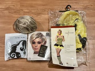 New Three Wigs And One Costume l Cosplay Wig l Everything  for $15 (Beaverton Pickup)