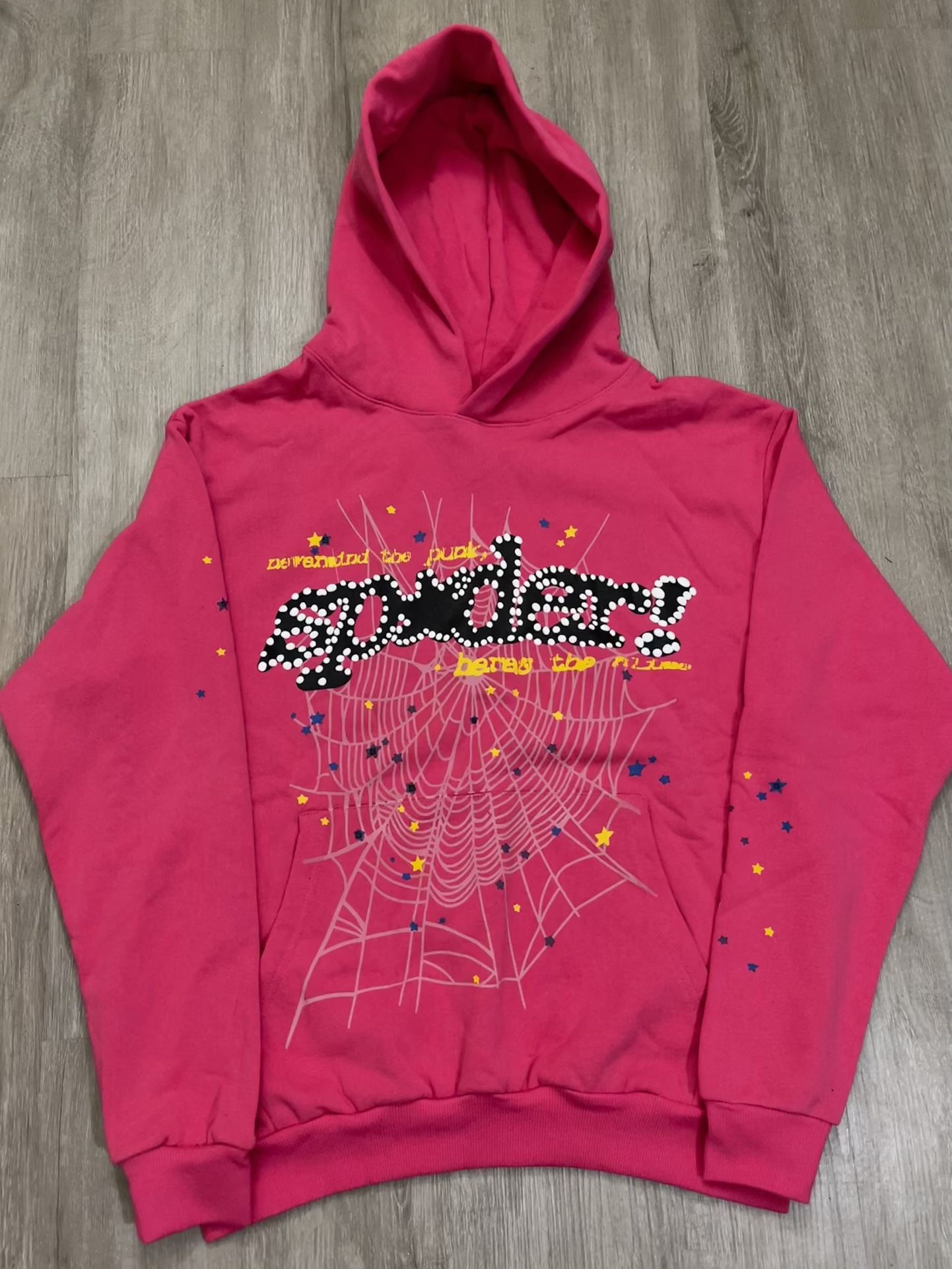 Spider Hoodie Pink