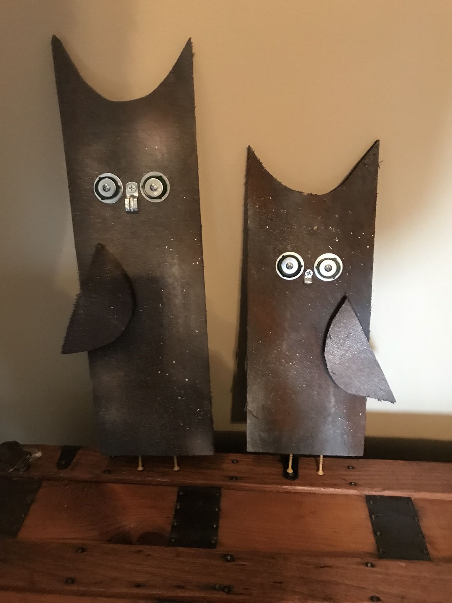 Crafted owls