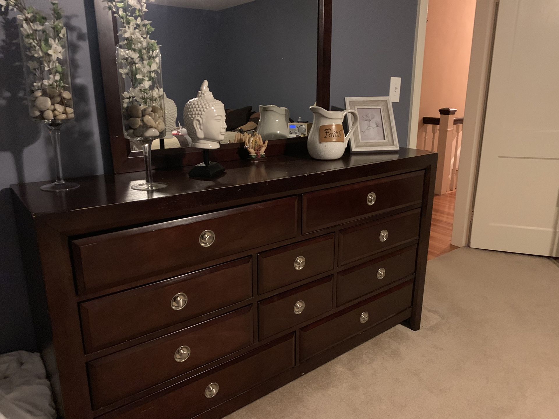 6 piece bedroom furniture set