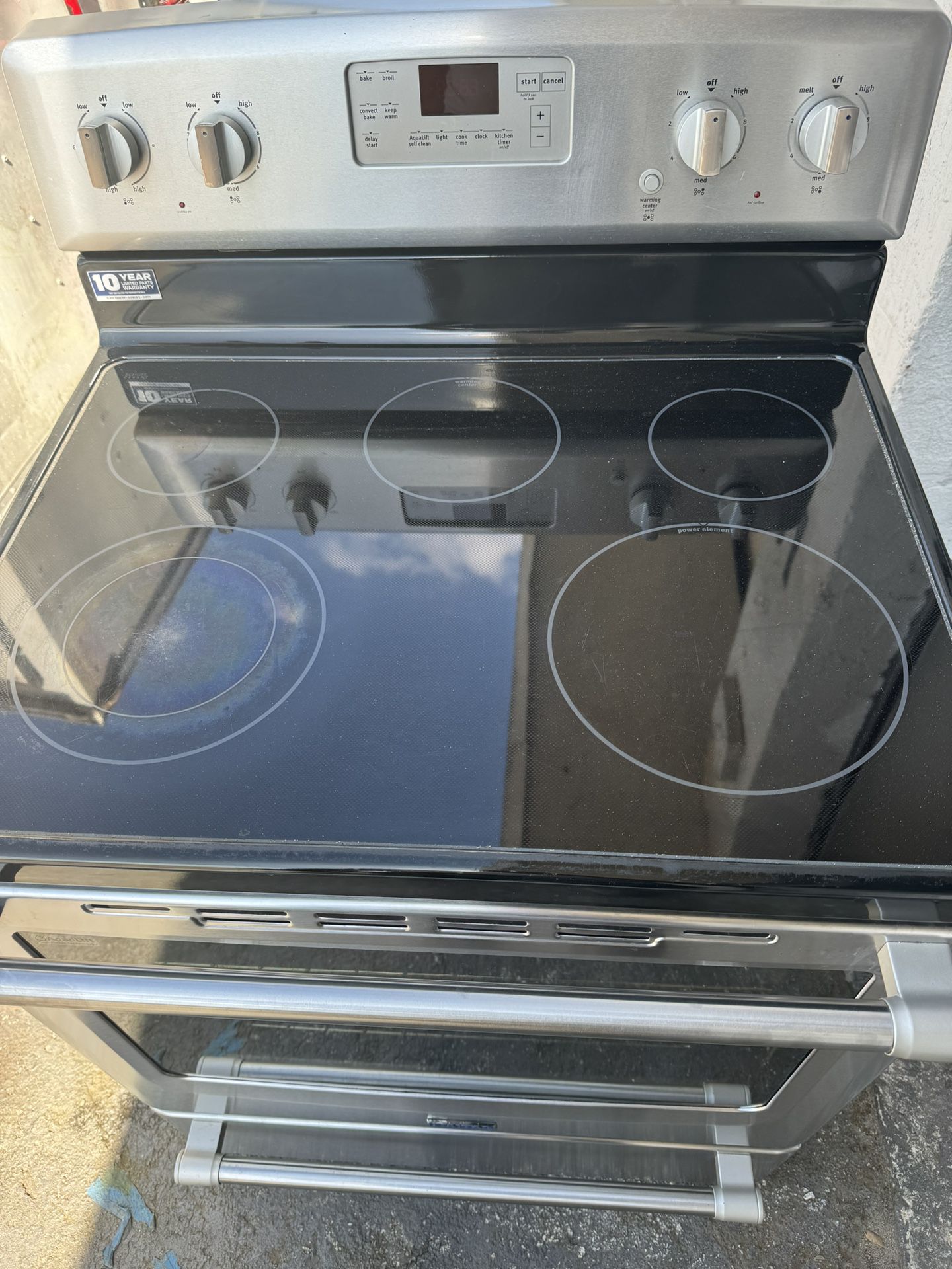 STOVE FRIGIDAIRE STAINLESS STEEL 