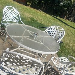 Patio Table with Chairs