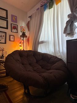 Large papasan chair
