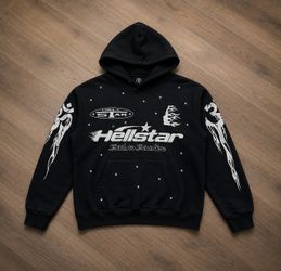 Black Graphic Hoodie “Path to Paradise”