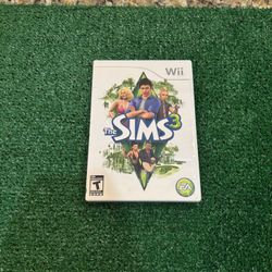 The Sims 3 (Nintendo Wii) — Case & Disc Only (No Manual) by EA
