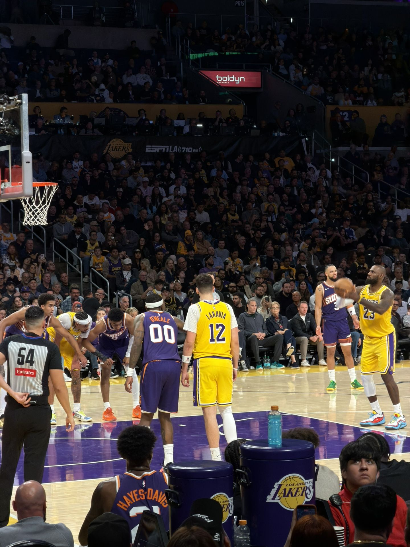 LA Lakers vs. San Antonio Spurs 12/10 NBA Cup Quarterfinal Lower Level Floor Section 103