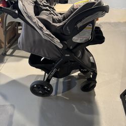 Graco Stroller, Infant Car Sear And Base 