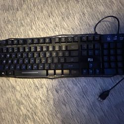 Rii Rk100 Gaming Keyboard (Not Mechanical) (Wired)