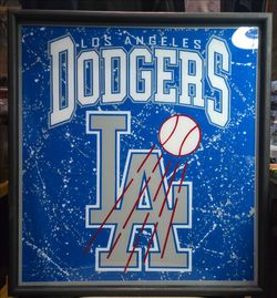 Dodgers Handpainted sports signs