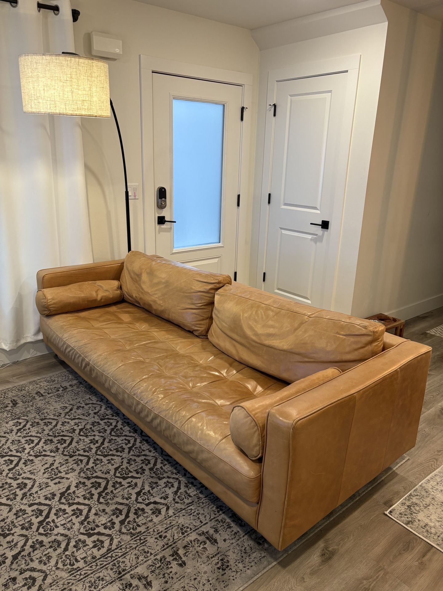 Leather Couch Sofa