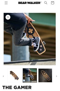 Bear Walker Gamer Cruiser Deck (no truck or wheels)