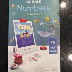  New In Box Osmo Numbers Starter Kit ( iPad)