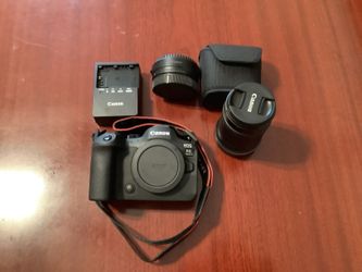 Canon R6 MKII with RF-S55-210mm
