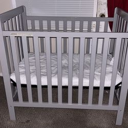 Crib and changing table $120