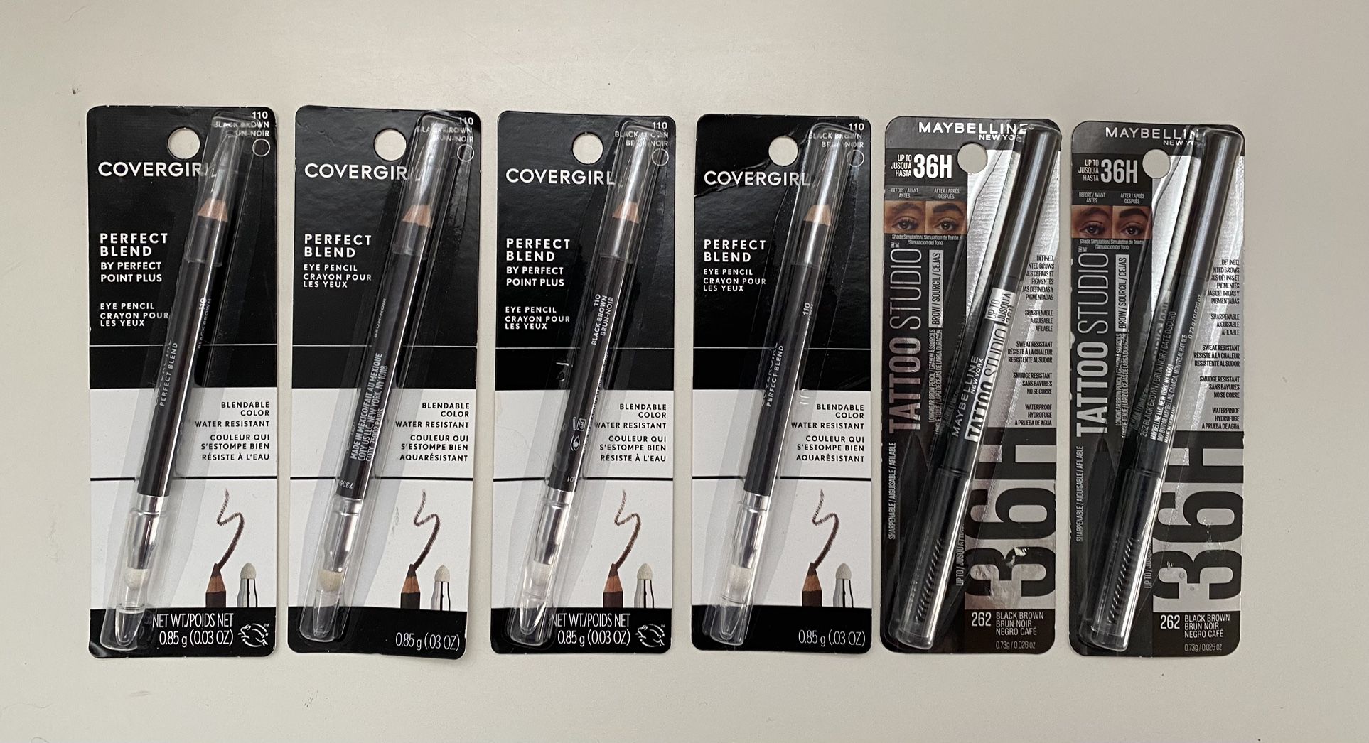 CoverGirl or Maybelline Eyeliner -black brown