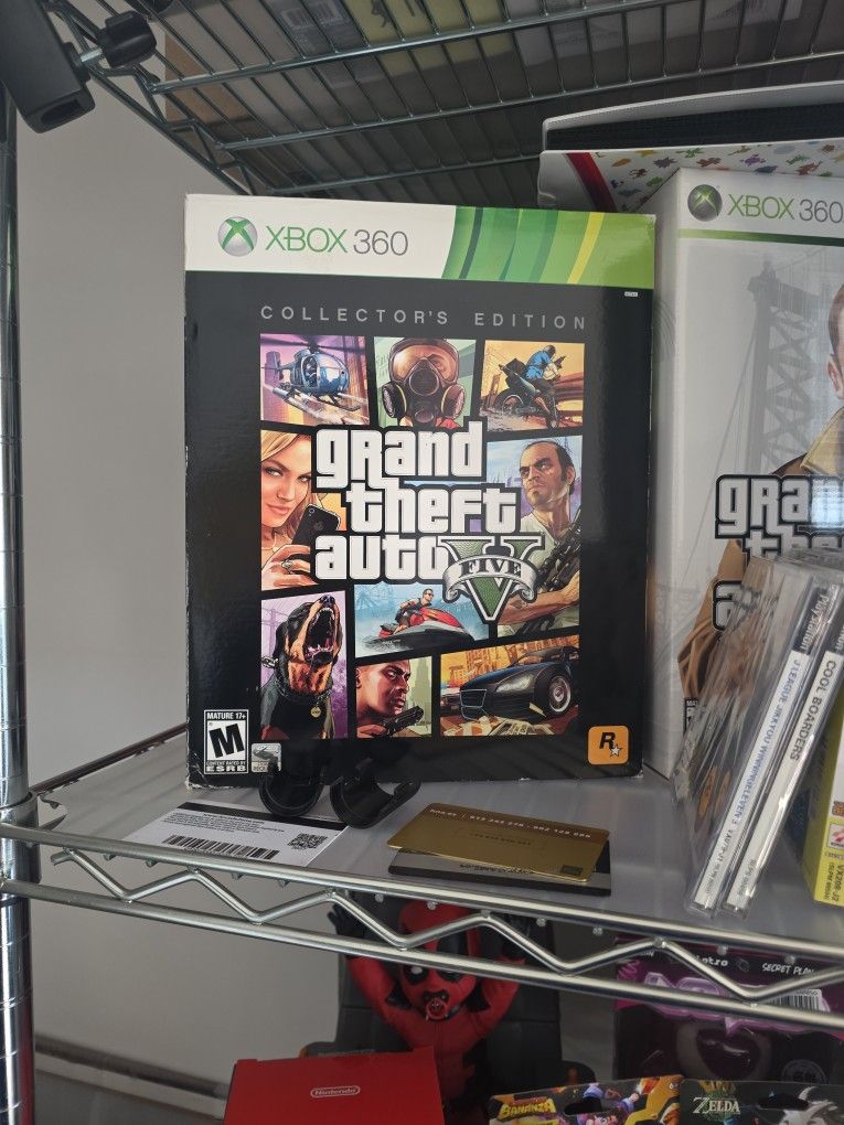 GTA V XBOX 360 COMPLETE Collector's Edition