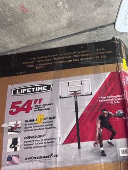 Lifetime 54” Basketball Hoop