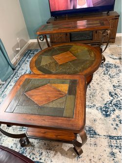 Matching Decorative Table Set