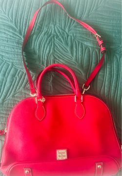 Red Vintage Dooney & Bourke bag