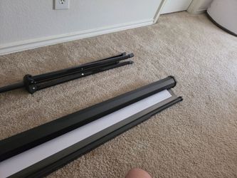 75 inch projector screen with tripod