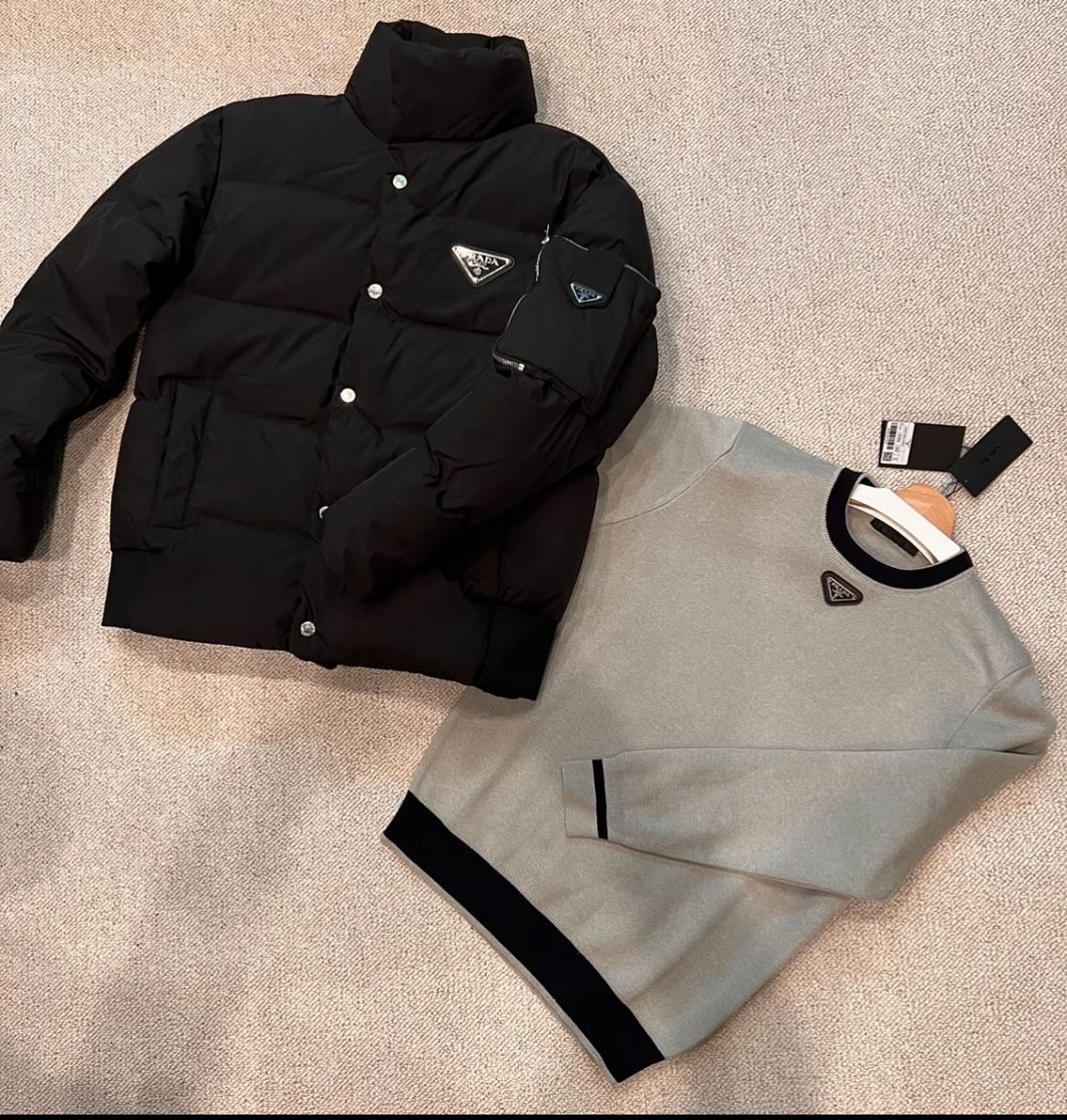 Prada Jacket & Prada Sweater