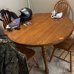 Wooden Kitchen Table