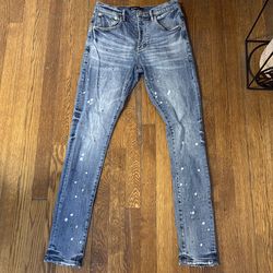 Purple Brand, Black/Blue, size 28, P001/P002