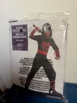 Child Dragon Blood Ninja Costume S 4-6