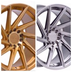 F1R 18 inch 5x100 5x114 5x112 (only 50 downpayment / no credit check)