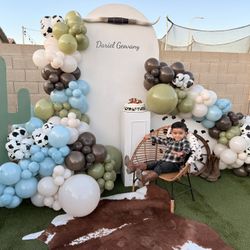 Cow Boys Balloons 