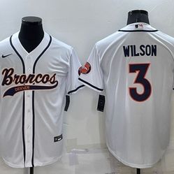 BRONCOS JERSEYS RUSSELL WILSON STICHED NEW 