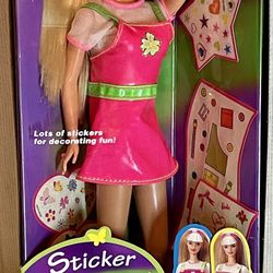 Sticker Craze Barbie (1997) Mattel#19224