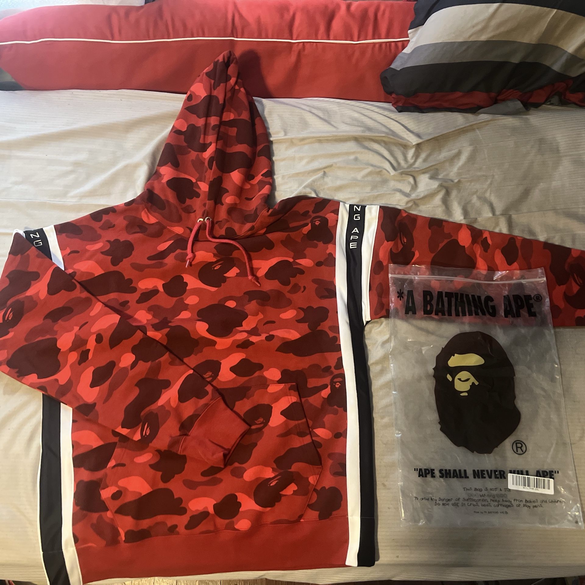 BAPE Hoodie Size 2XL