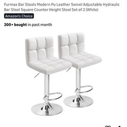 Kitchen Stools WHITE NEW 