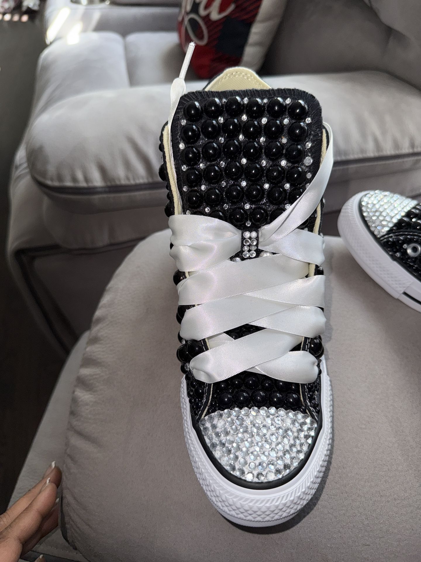 BEDAZZLED SNEAKERS
