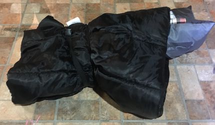 Black Adult Size Sleeping Bag