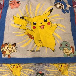 Pokémon Sleeping Bag Vintage  Blanket
