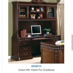 Computer Desk With Hutch