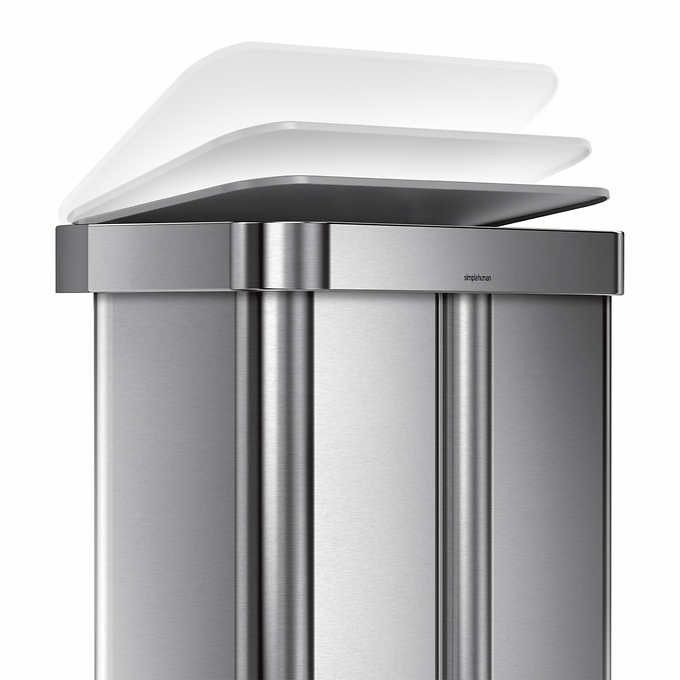 Simplehuman 58L Dual Compartment Step Can with Compost Caddy & Code H Liners,  60-pack for Sale in Long Beach, CA - OfferUp