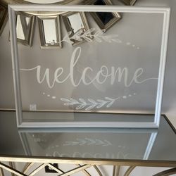 Welcome Sign 