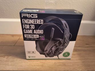 (Like New) Xbox/PC RIG 500 Pro HX Gaming Headphones Wired Detachable Mic